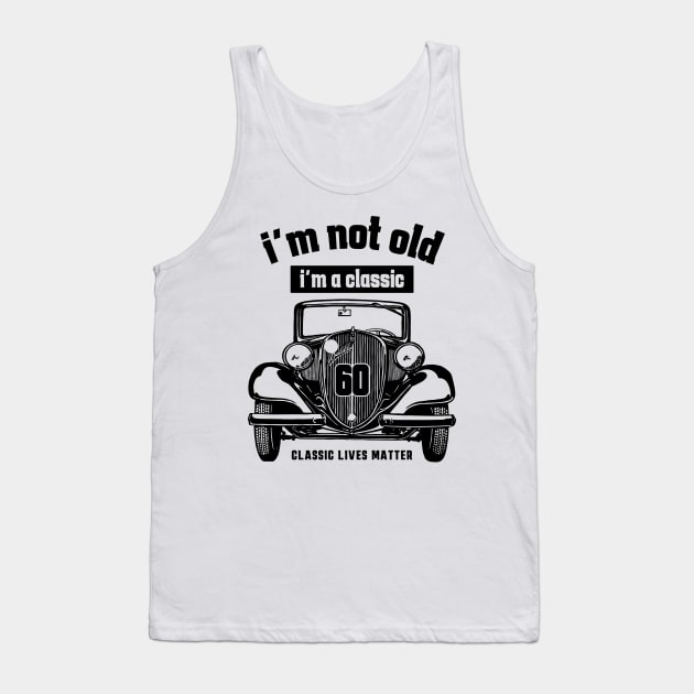 60th birthday Tank Top by Circle Project